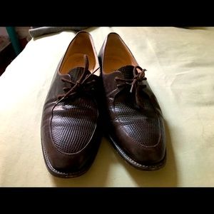 Manolo Blahnik vintage loafers leather brown